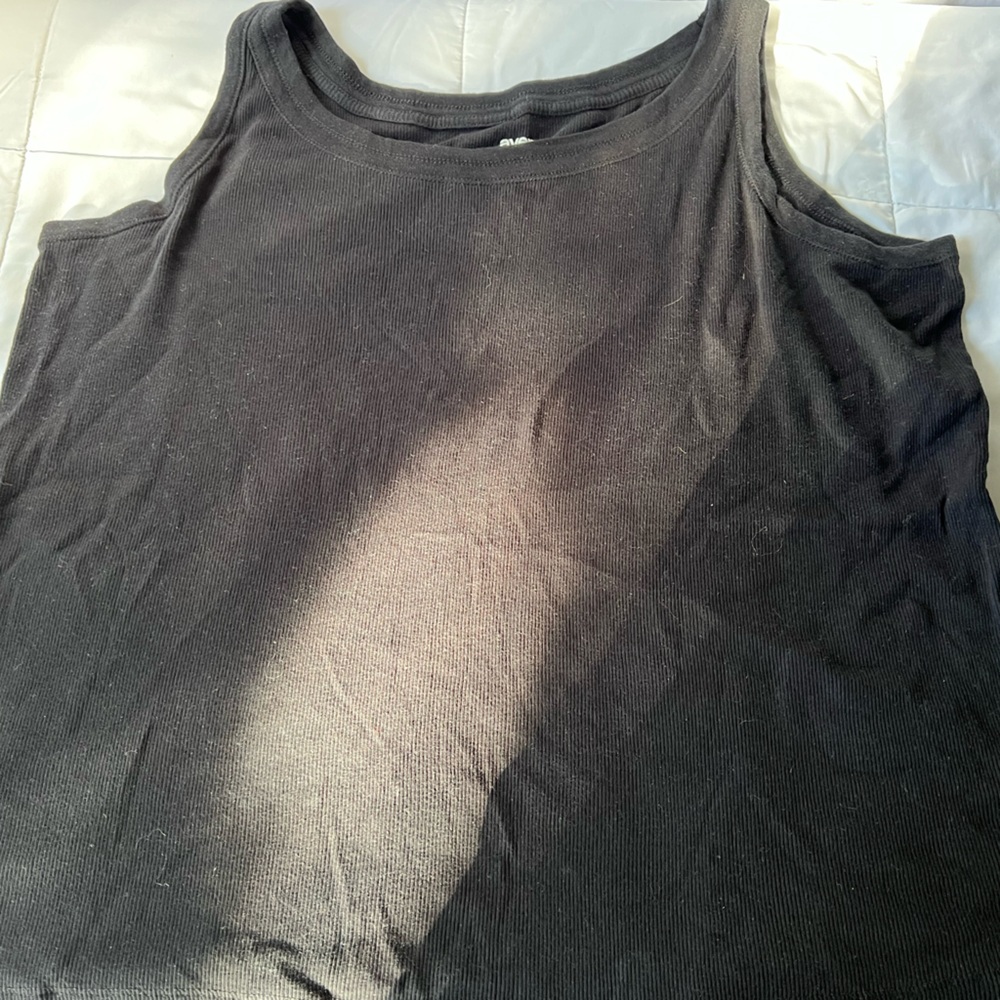 Avenue Women’s Black Tank Top Cotton